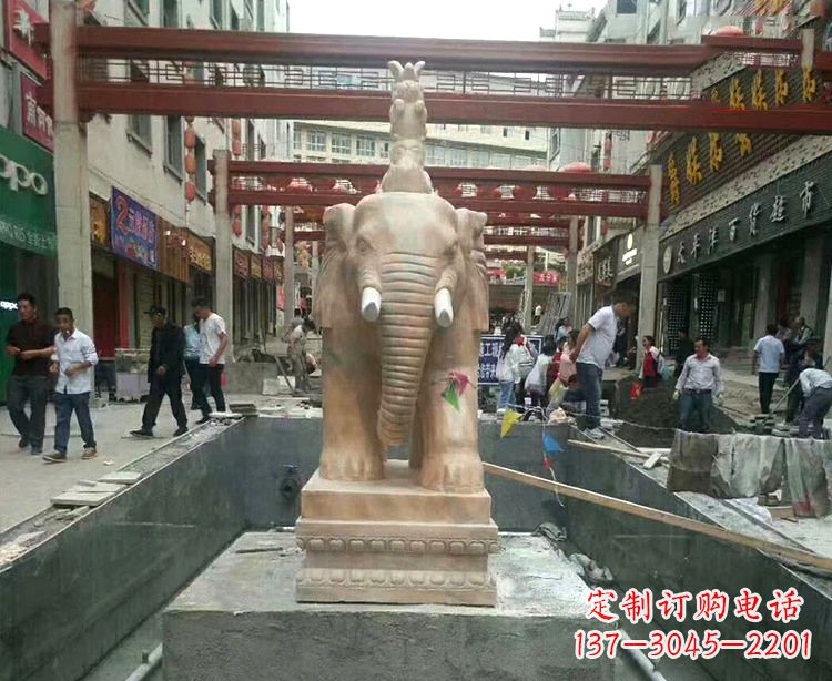 无锡大象石材雕塑