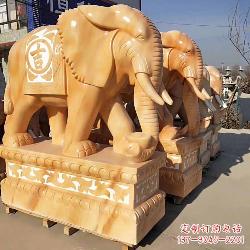 无锡以大象雕塑点缀你的风水