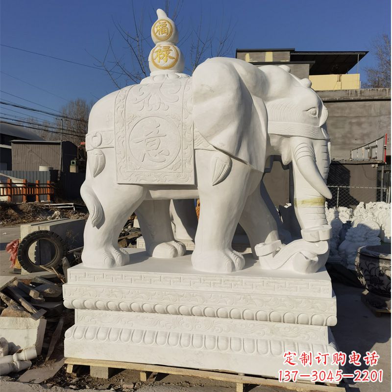 无锡大象石雕守墓