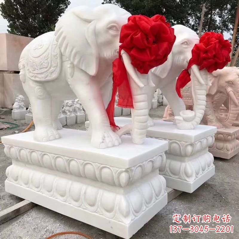 无锡大象形象石雕塑