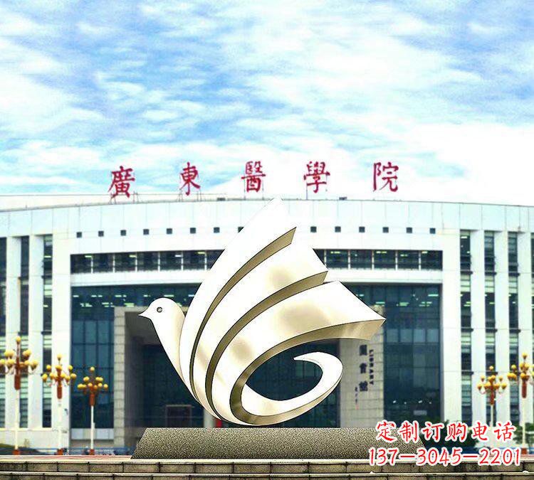 无锡象征和平的鸽子雕塑