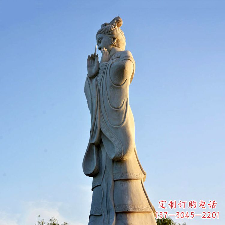 无锡貂蝉雕塑精美礼品,赠送古代美女历史人物