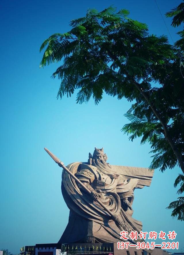 无锡大型关公石雕 定制雕塑