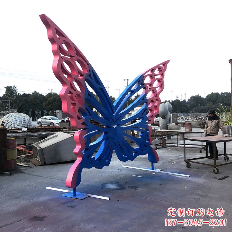 无锡不锈钢蝴蝶雕塑