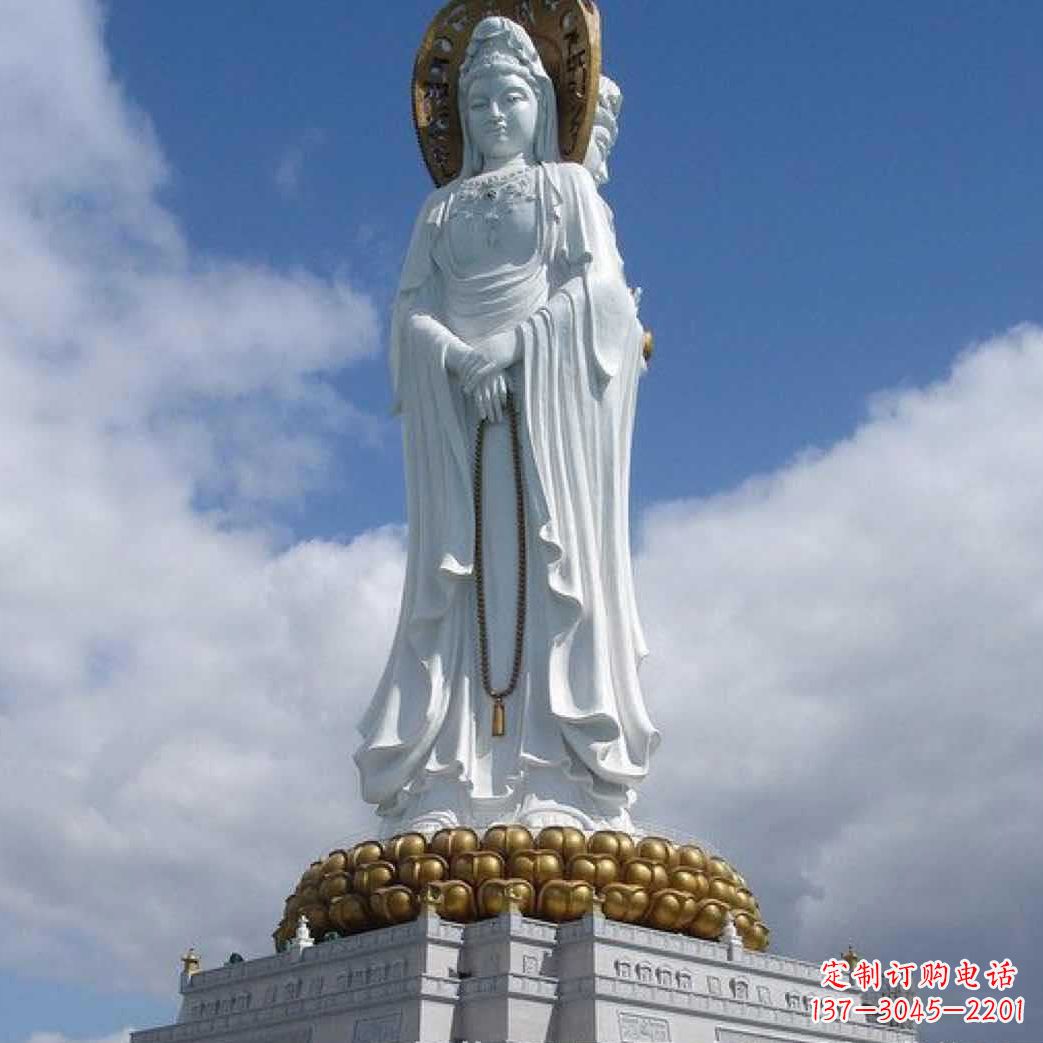 无锡汇聚神灵精灵的大型观音石雕