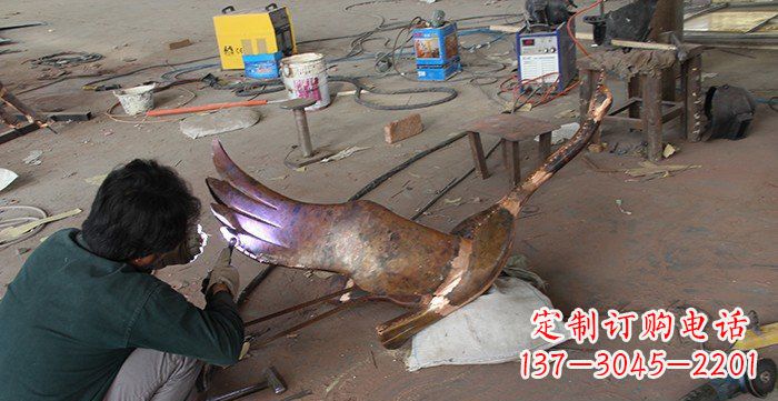 无锡专业大雁铜雕制作