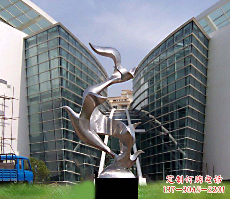 无锡大雁不锈钢雕塑