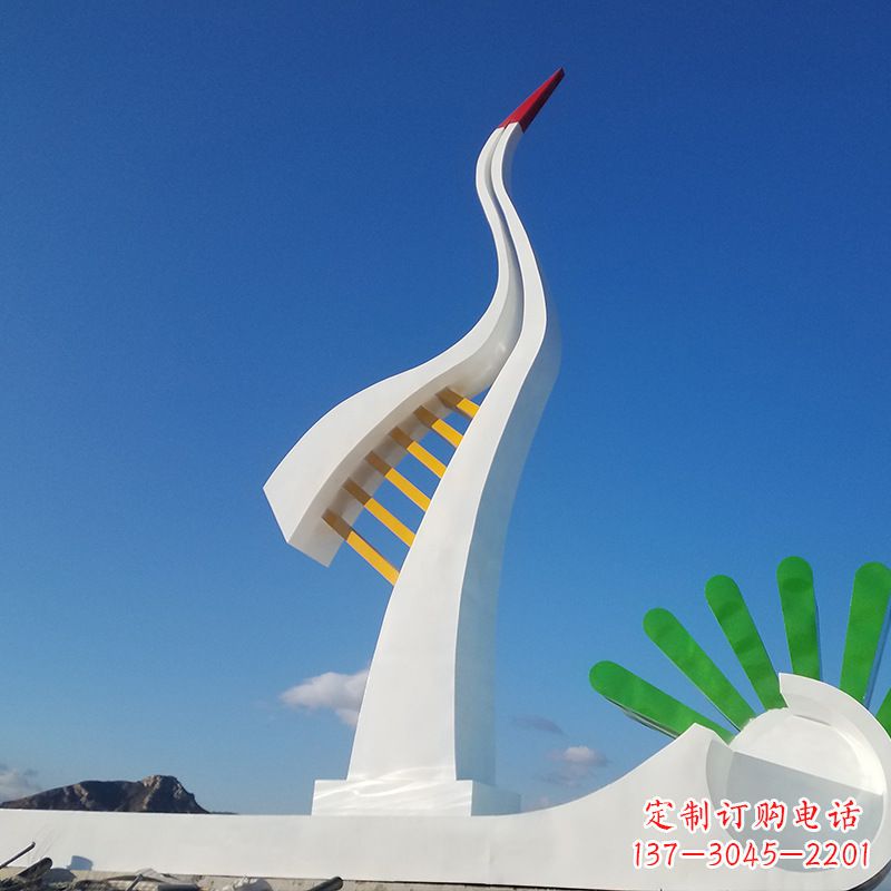 无锡珍贵雅致的丹顶鹤雕塑