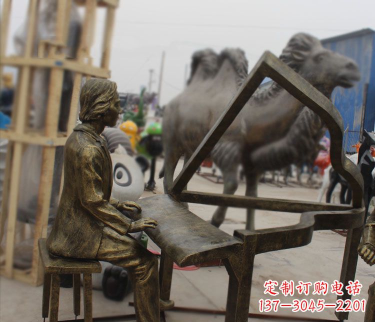 无锡钢琴铜雕——表达艺术之美的完美融合
