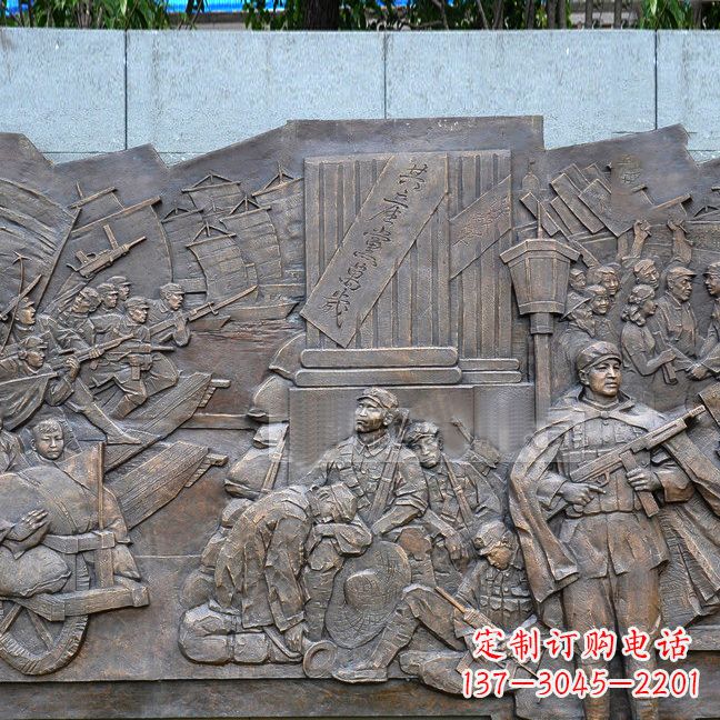 无锡纪念红军革命人物雕塑