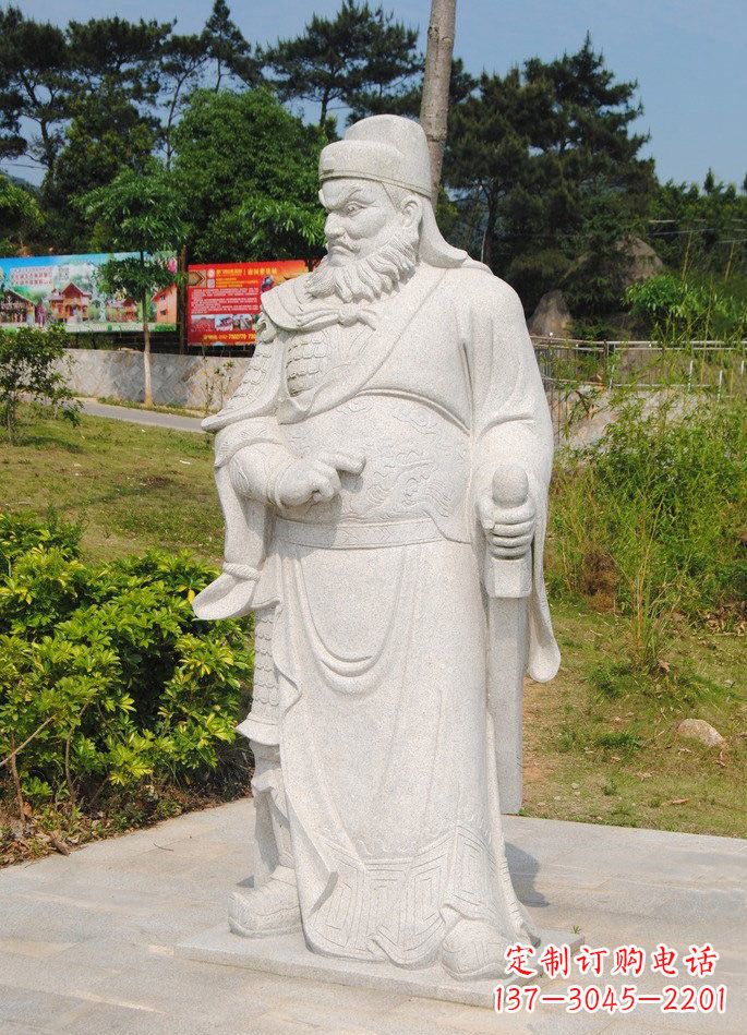 无锡道教神像钟馗石雕