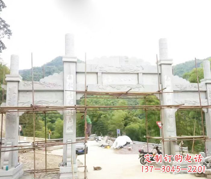 无锡专业牌坊雕塑定制
