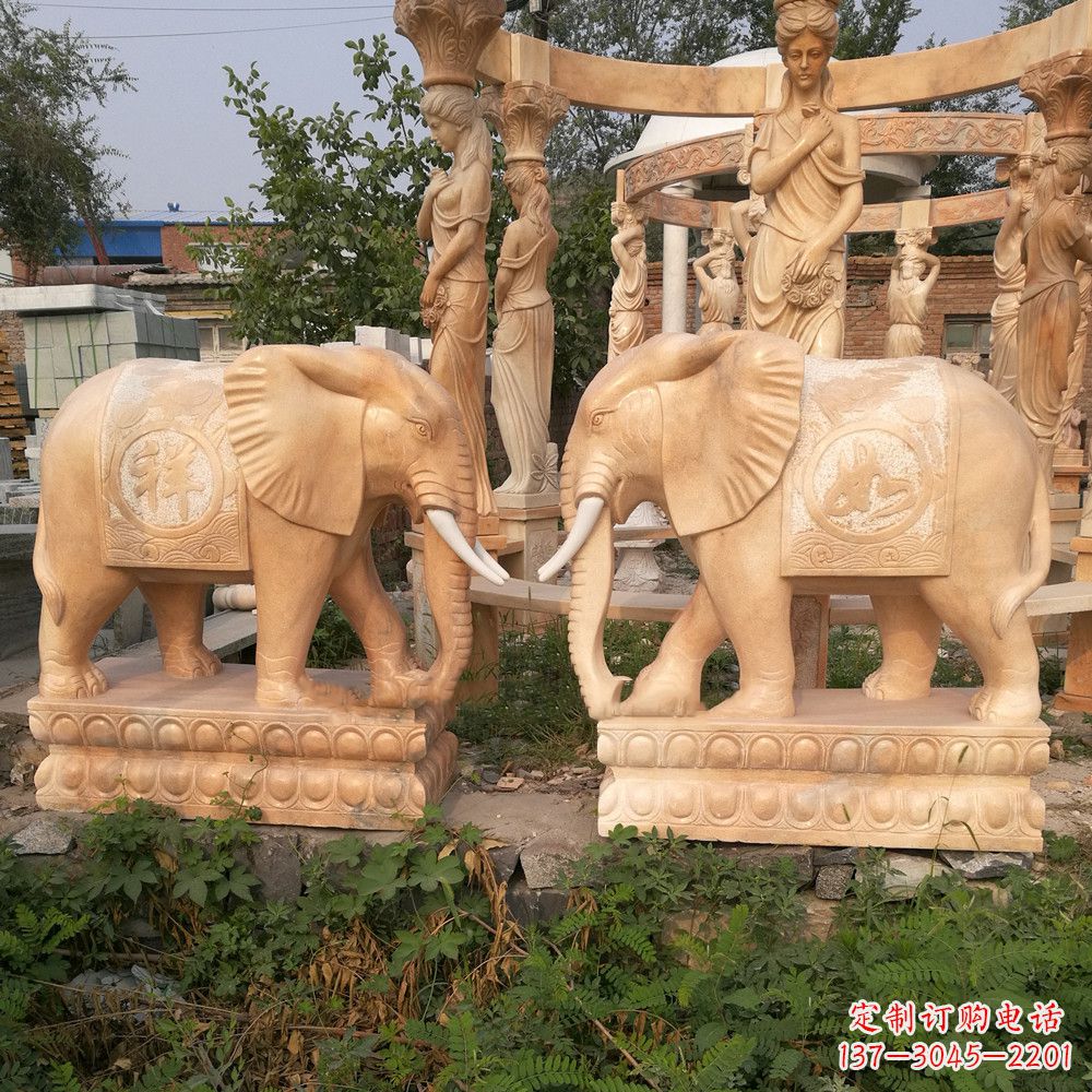 无锡优雅大象雕塑
