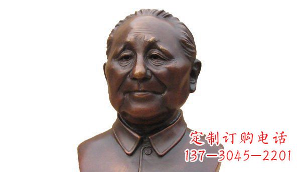 无锡伟人铜雕邓小平胸像