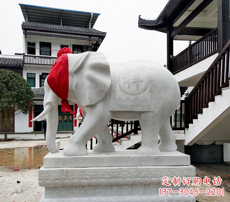 无锡雕石雕大象