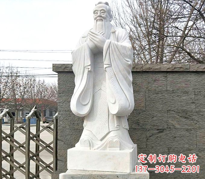 无锡雕塑孔子头像