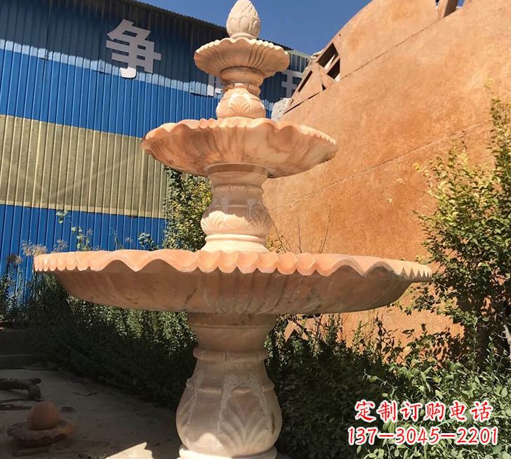 无锡跌水盆喷泉石雕