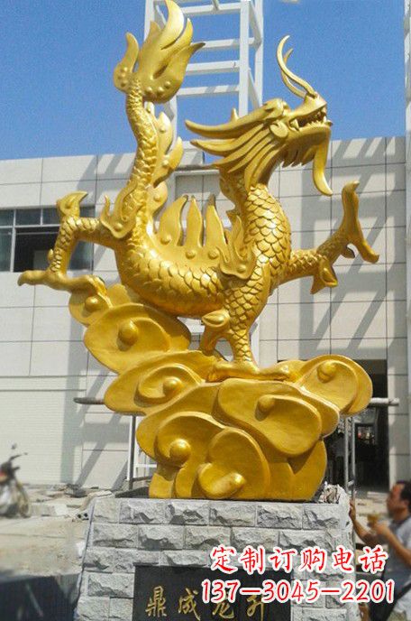 无锡鼎成龙升铜雕塑