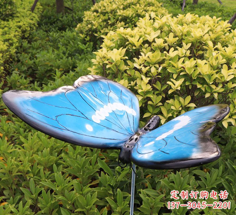无锡自然美妙的蝴蝶雕塑