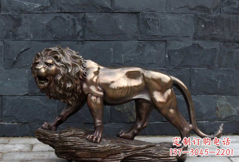 无锡动物铜雕狮子
