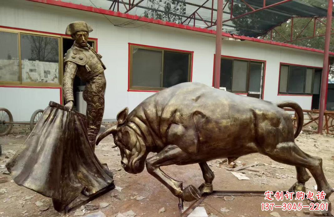 无锡全新手工制作的牛雕塑
