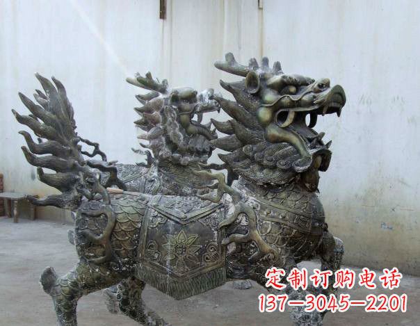无锡锻造铜麒麟