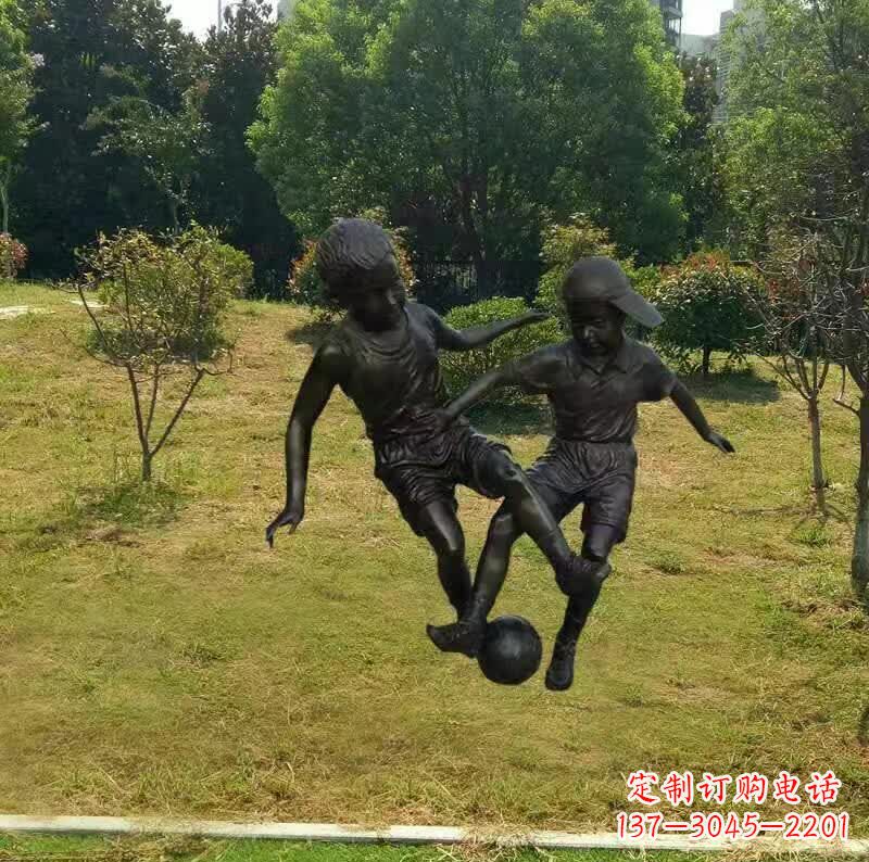 无锡中领雕塑出品,精致足球雕塑,带您重温童年欢乐