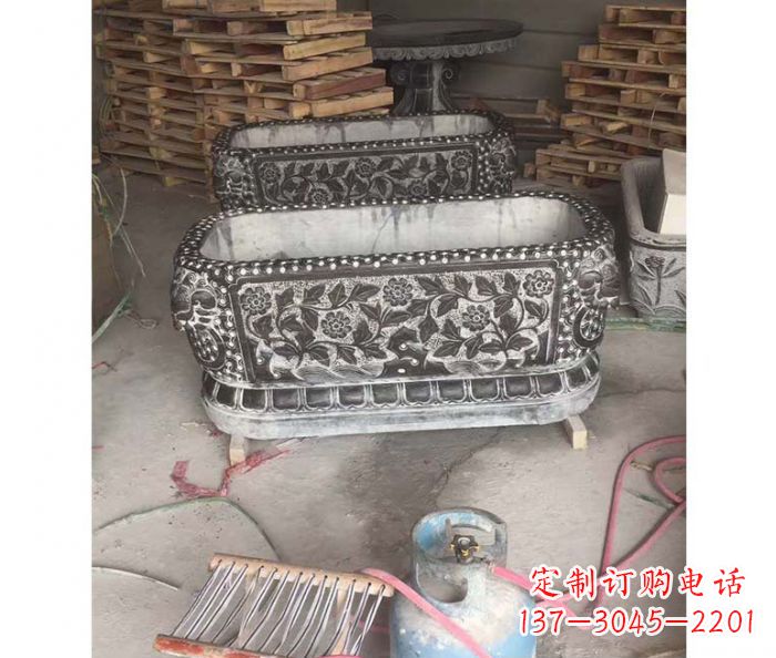 无锡仿古石水缸雕塑