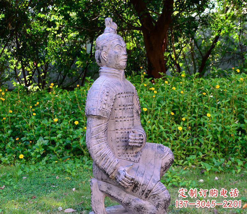 无锡传统文化经典--仿古兵马俑雕塑