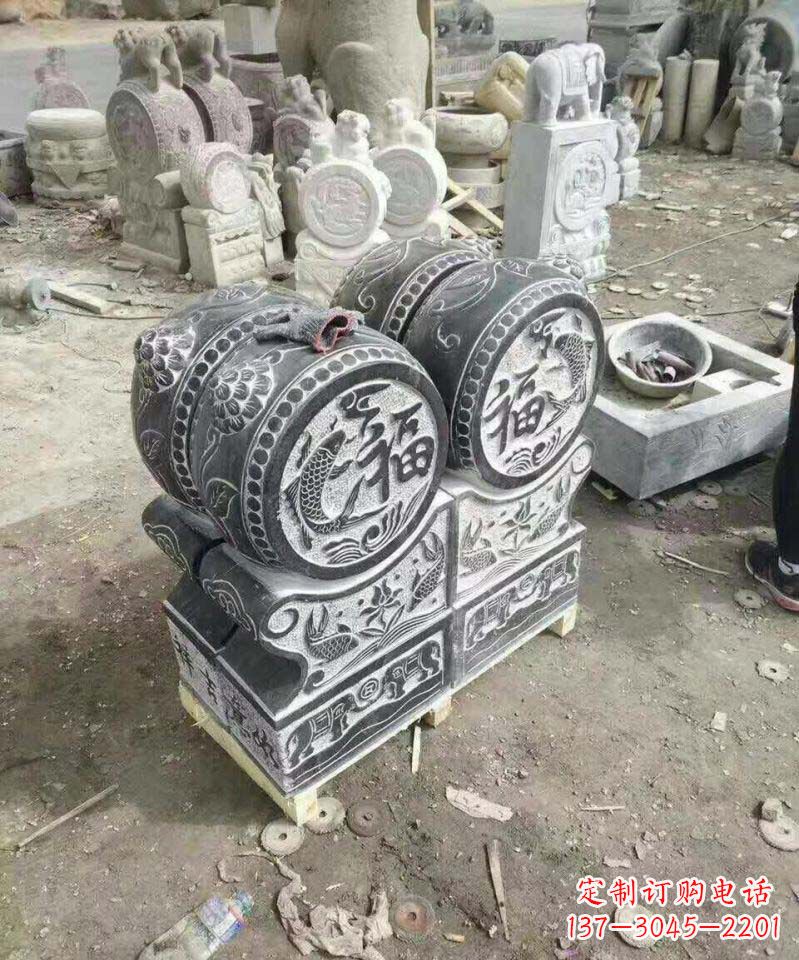 无锡风格独特的福字雕塑