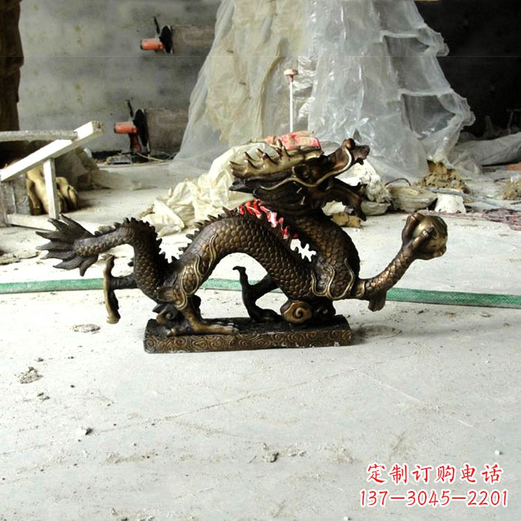 无锡仿古龙铜雕
