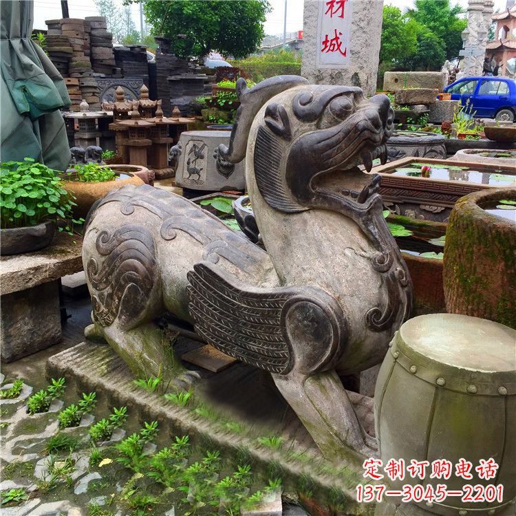 无锡仿古貔貅石雕