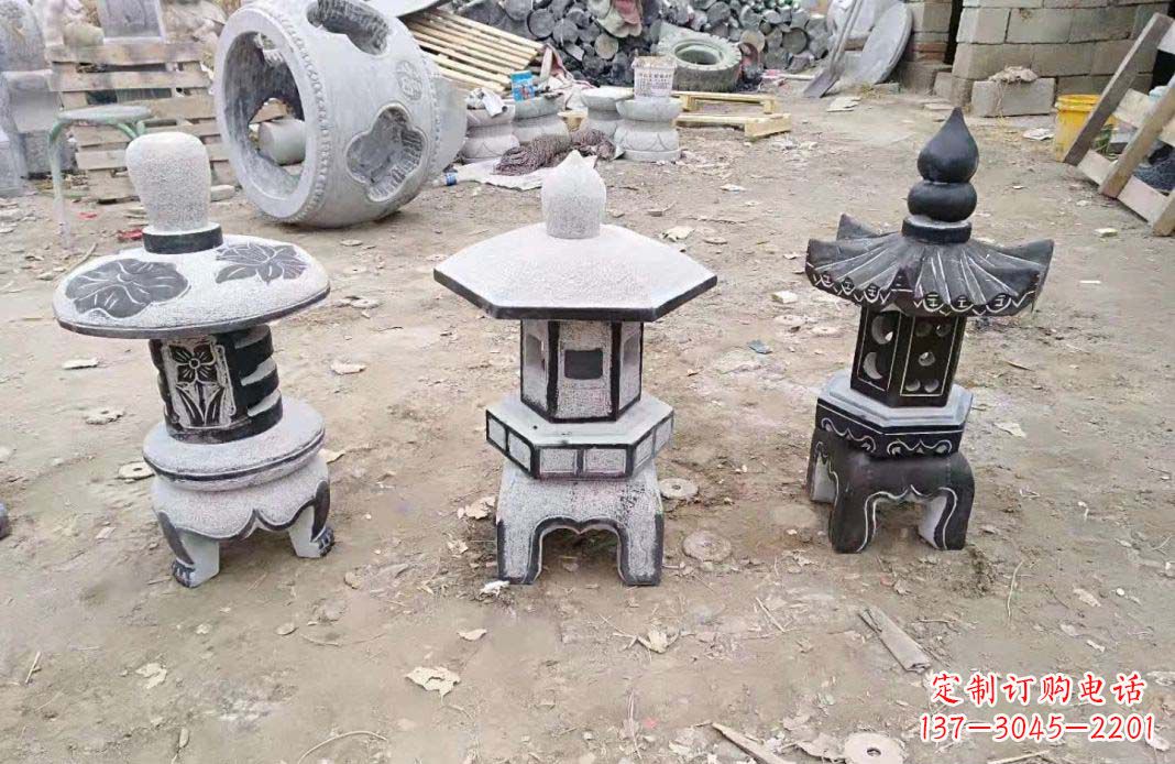无锡仿古石灯雕塑