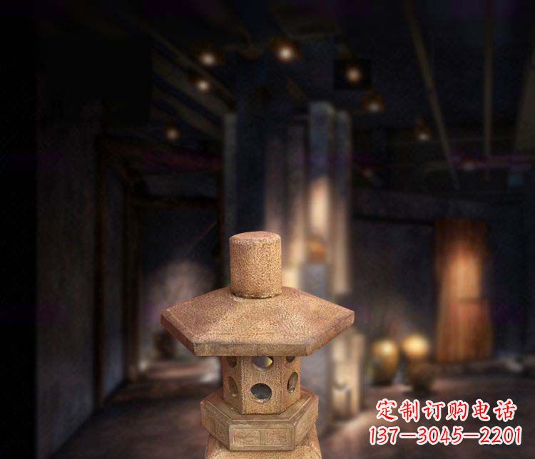 无锡仿古石灯公园石雕