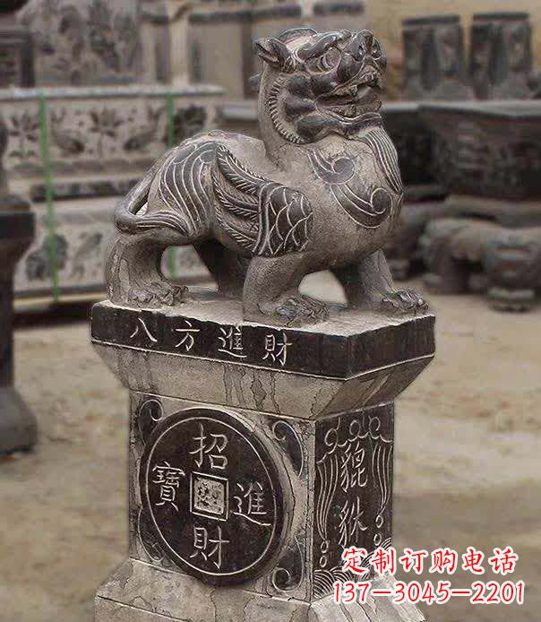 无锡仿古石雕貔貅 雕塑,带您走进神秘的古代世界