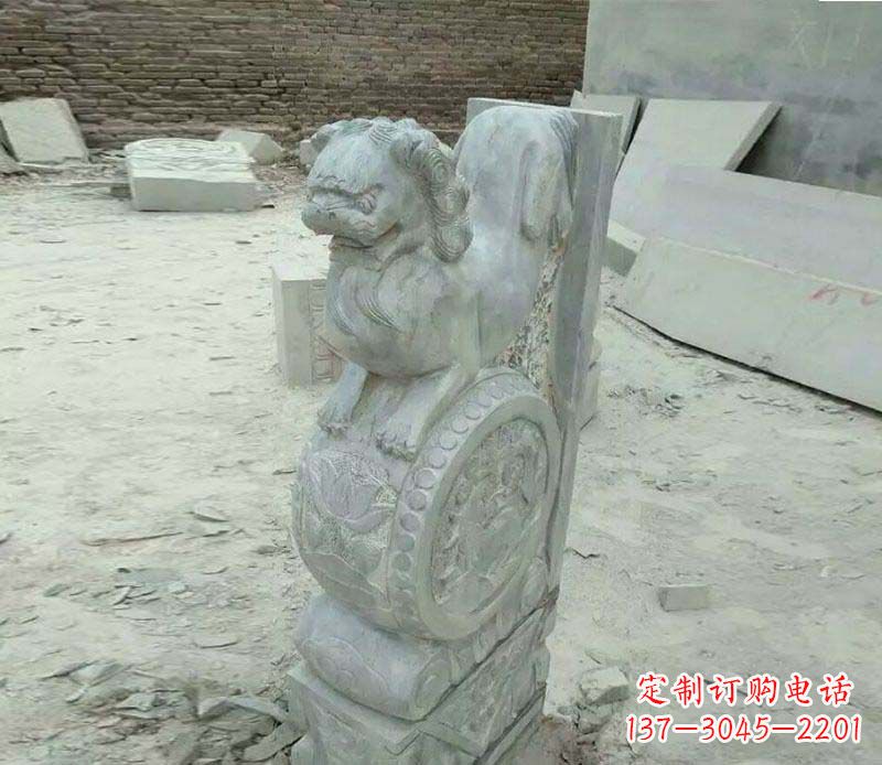 无锡精美石门墩雕塑,缔造绝色佳作