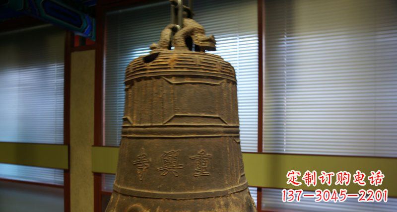 无锡仿古铜钟寺庙铜雕
