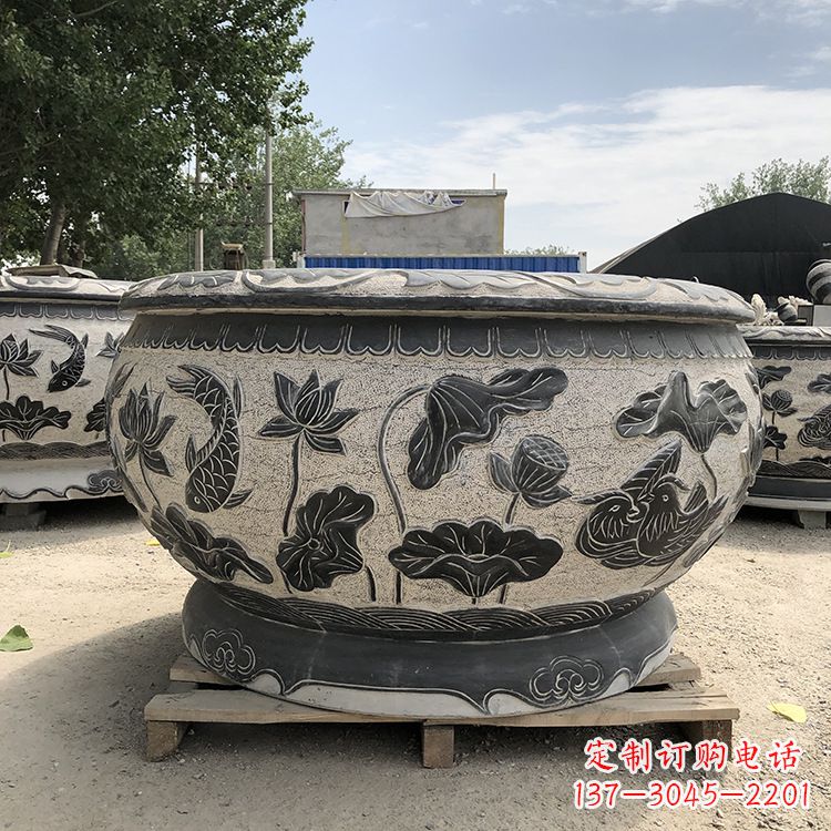 无锡精美仿古花盆雕塑