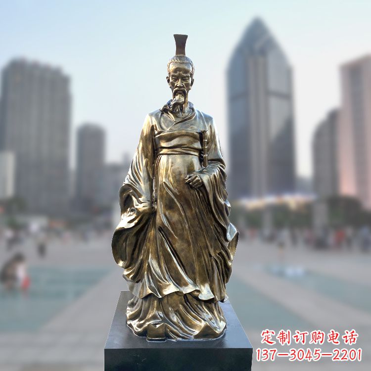 无锡专业定制屈原雕像