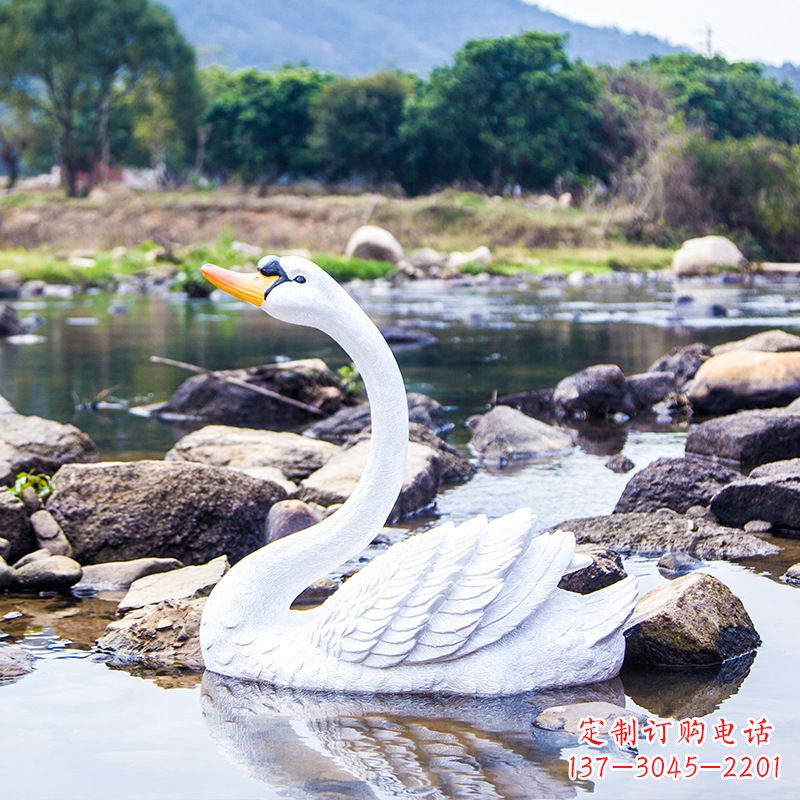 无锡臻选天鹅雕塑,给你绝美的家庭美学