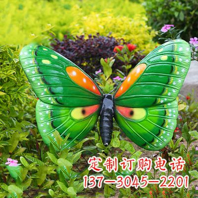无锡仿真蝴蝶_绿色款35x65x42