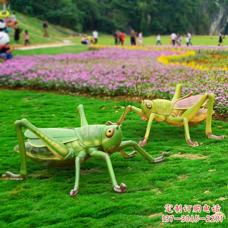 无锡精美蝗虫雕塑摆件