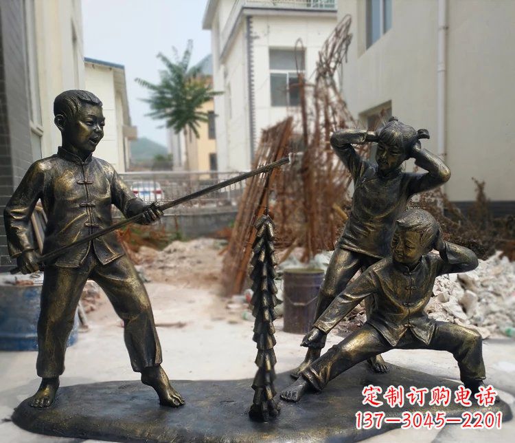 无锡精美儿童铜雕,为孩子们带来欢乐