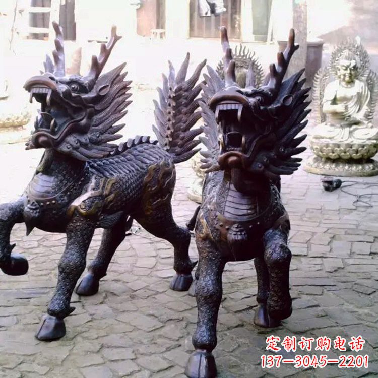 无锡麒麟雕塑——标志着繁荣与和谐的象征