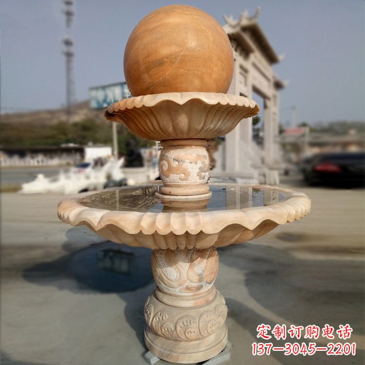 无锡风水球石雕塑