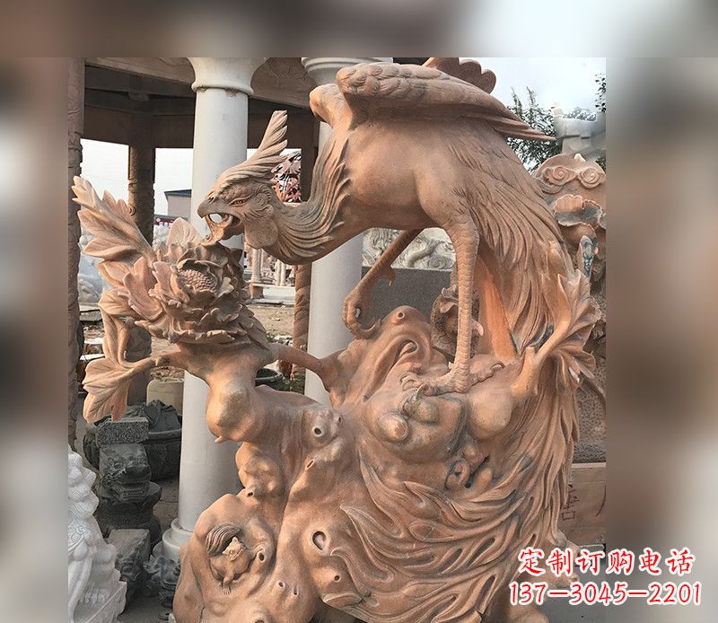无锡精美凤凰石雕