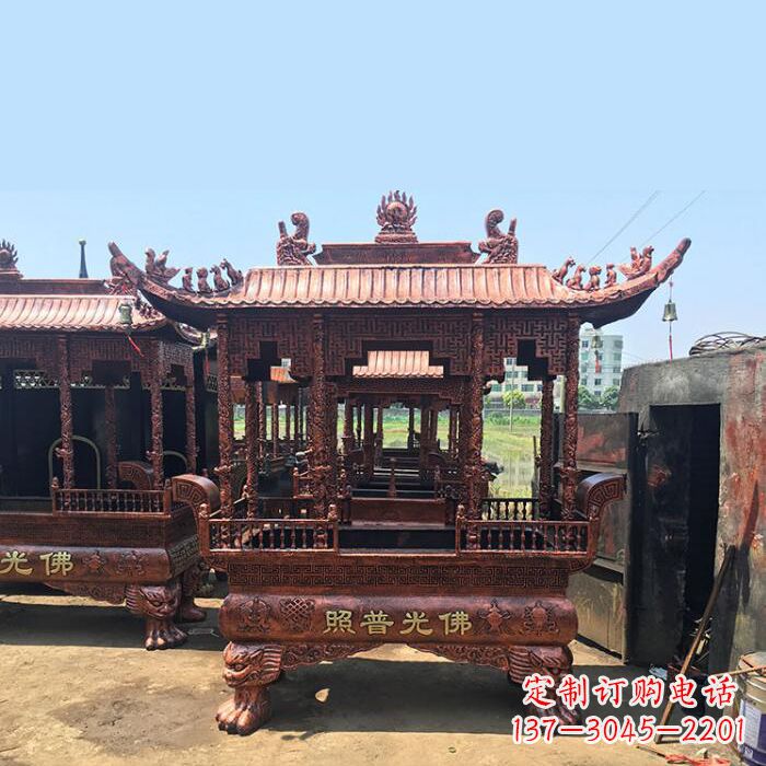 无锡精美铜香炉雕塑