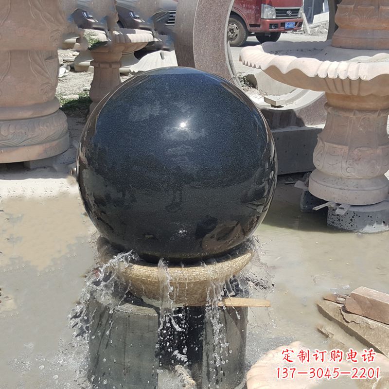 无锡福建风水石球雕塑