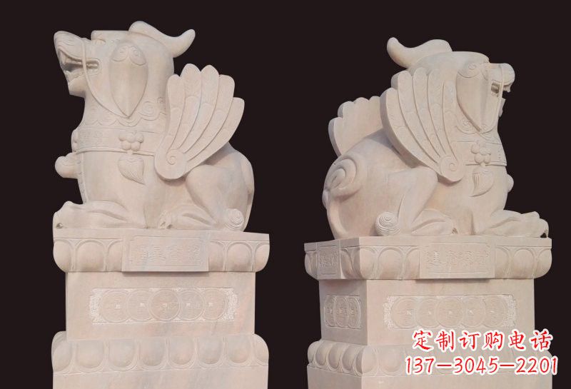 无锡福星象征吉祥幸福高照貔貅石雕