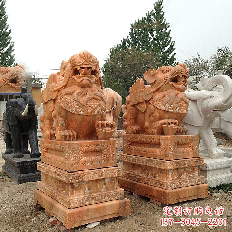 无锡豪华高饱和度貔貅雕塑